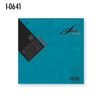 Ubrousky 33x33 cm 2-vrtsvé tmavětyrkysové/50 ks