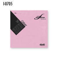 Ubrousky 40x40 cm 2-vrstvé růžové/50 ks