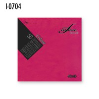 Ubrousky 40x40 cm 2-vrstvé tmavěrůžové